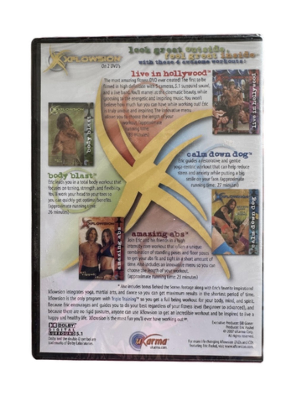 NWT - XFlowSion Fitness DVD Set - Factory Sealed - Picture 3 of 9